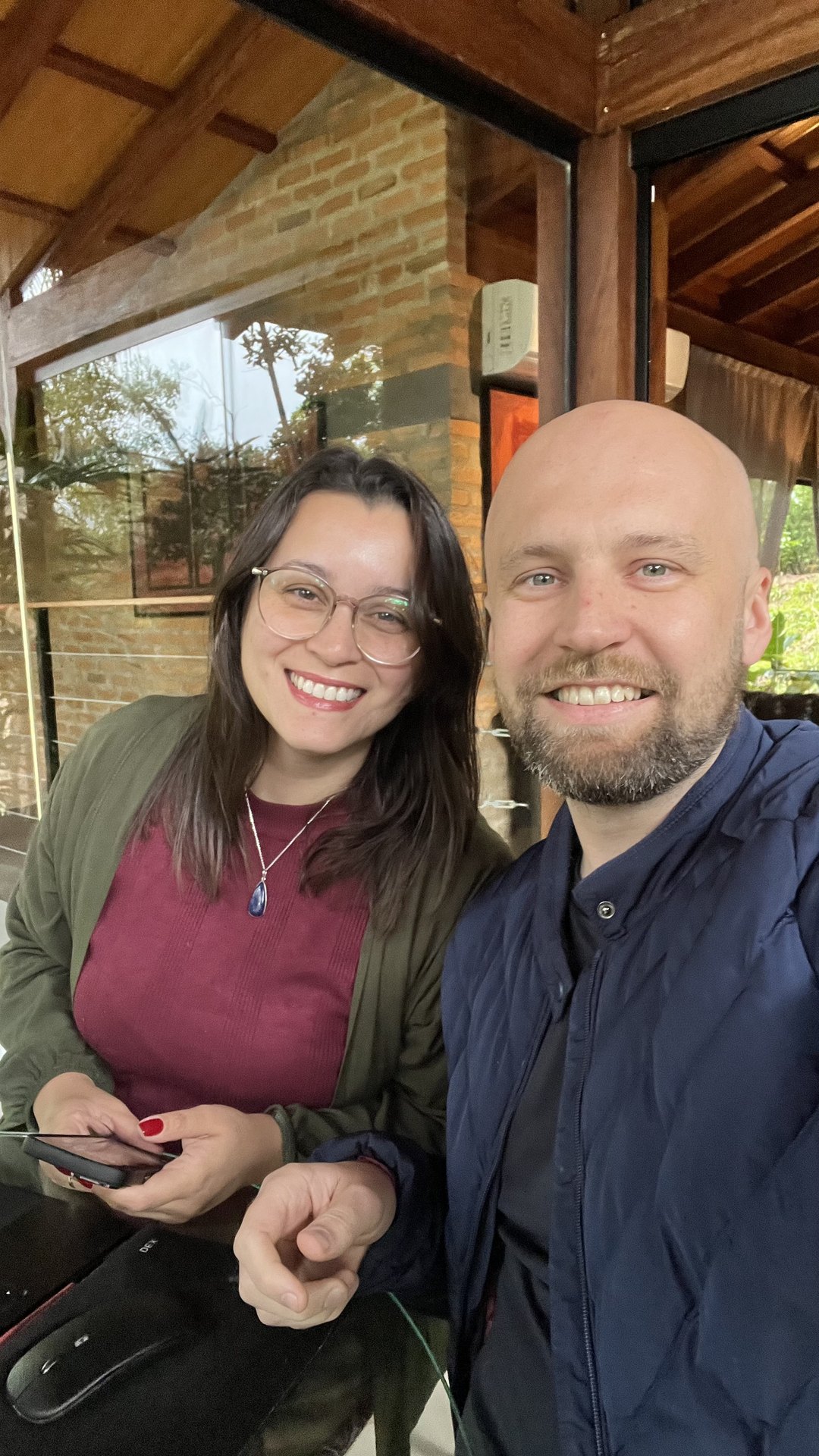 Anderson e Aline, sócios da 2A4B